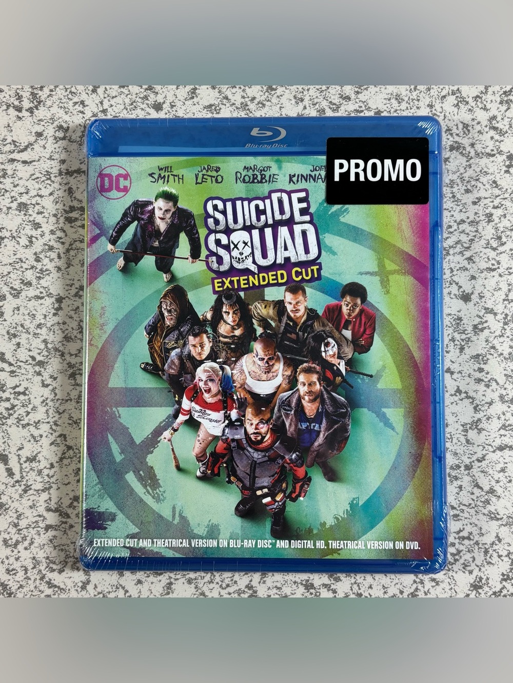 Suicide Squad (Blu-ray, Extended Cut) DC Brand New & Sealed